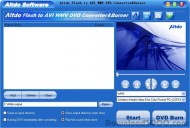 Altdo Flash to AVI DVD Converter&Burner screenshot